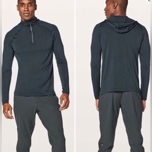 Lululemon Metal Vent Tech Hoodie Dark Green Size S